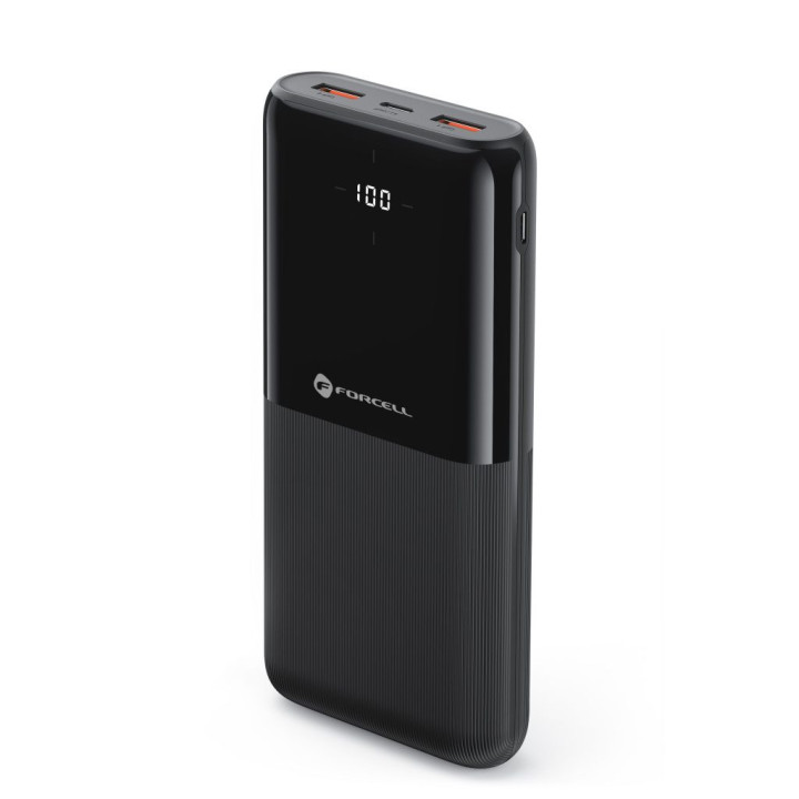 POWER BANK FORCELL 20 000MAH BLACK