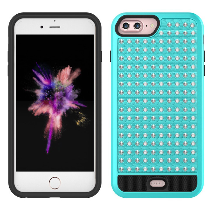 CASE ZIZO STAR DIAMOND IPHOEN X/XS TEAL/BLACK