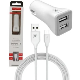 ŁADOWARKA SAMOCH MAXXIMUS 2XUSB MICRO-USB