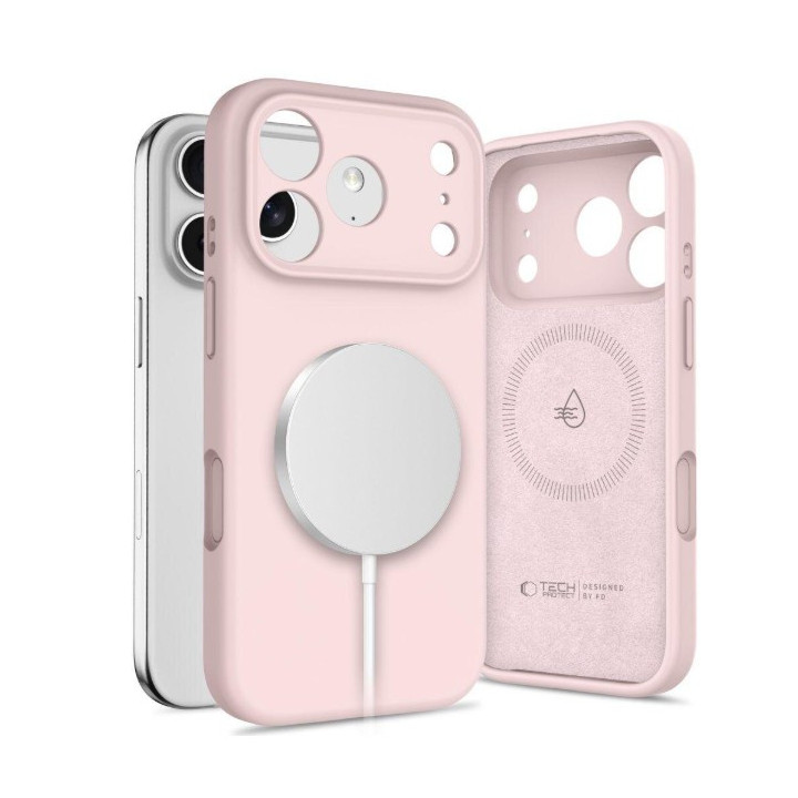 CASE TECH SILICON MAG IPHONE 17 PRO MAX PINK