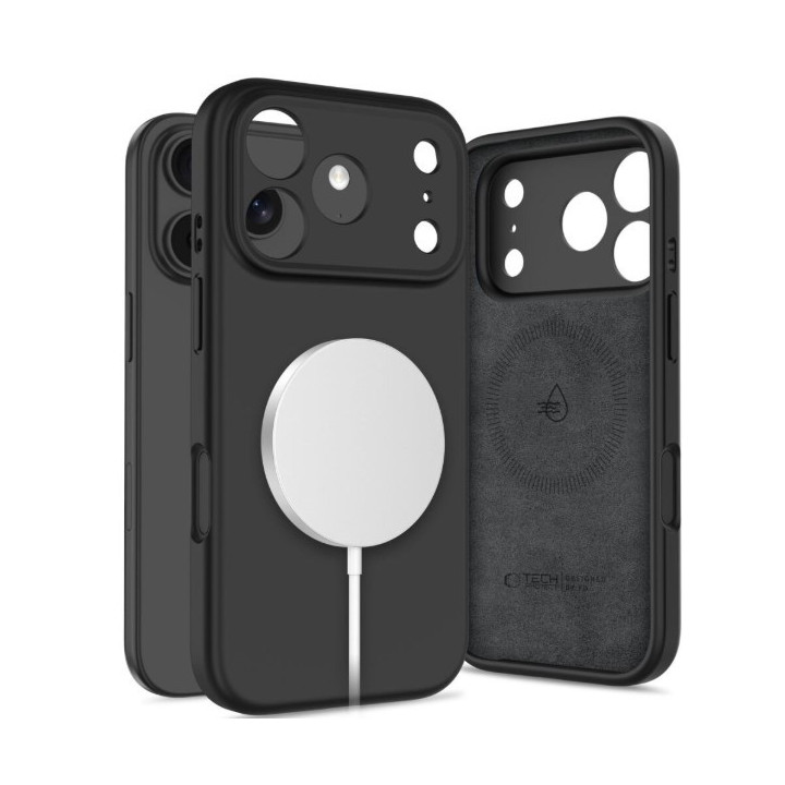 CASE TECH SILICON MAG IPHONE 17 PRO BLACK