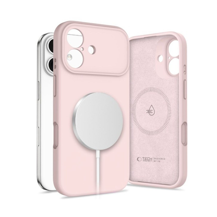 CASE TECH SILICON MAG IPHONE 17 PINK