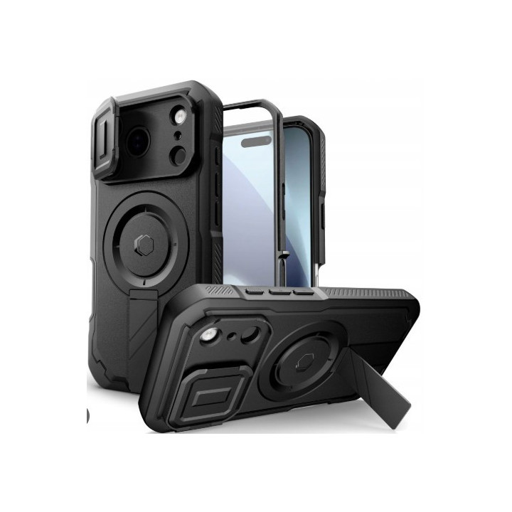 CASE TECH KEVLAR MAG IPHONE 17 PRO MAX BLACK