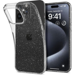 ETUI SPIGEN LIQUID GLITTER IPHONE 15 PRO CLEAR