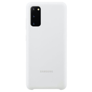 SILICON COVER SAM GALAXY S20 WHITE