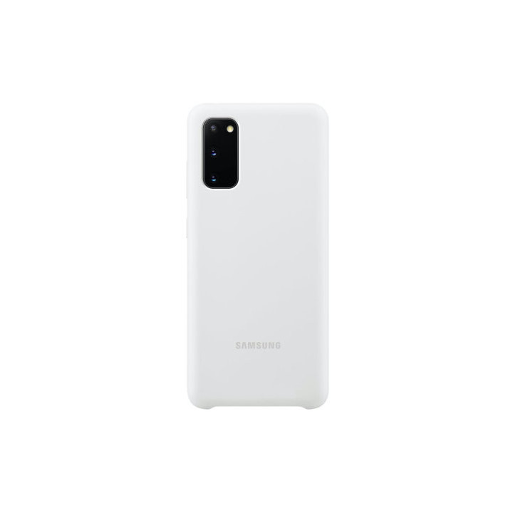 SILICON COVER SAM GALAXY S20 WHITE