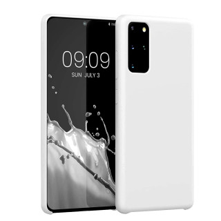 SILICON COVER SAM GALAXY S20 PLUS WHITE