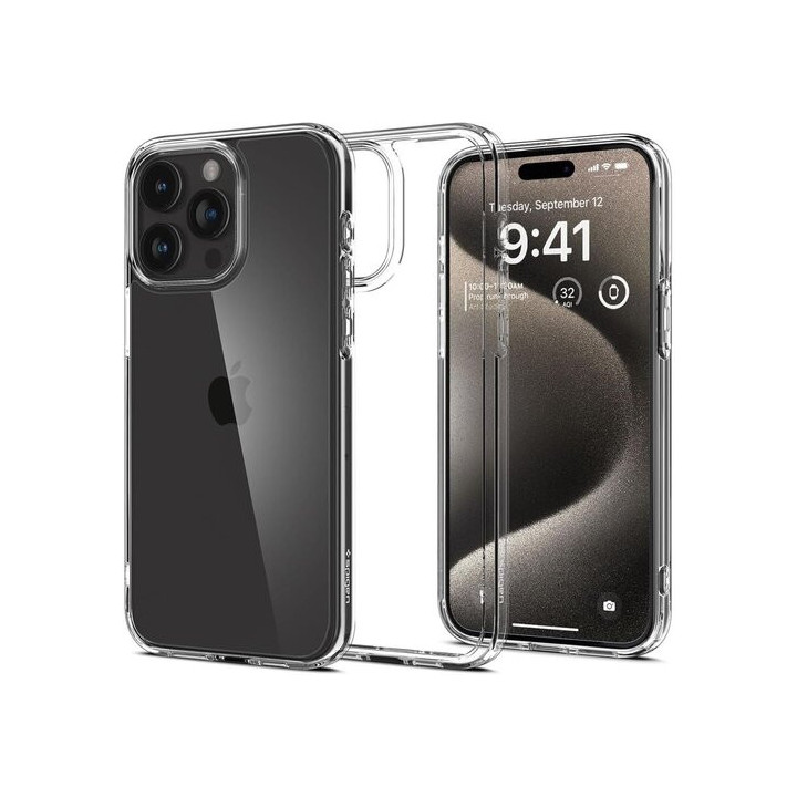 SPIGEN ULTRA HYBRID IPHONE 15 PRO CLEAR