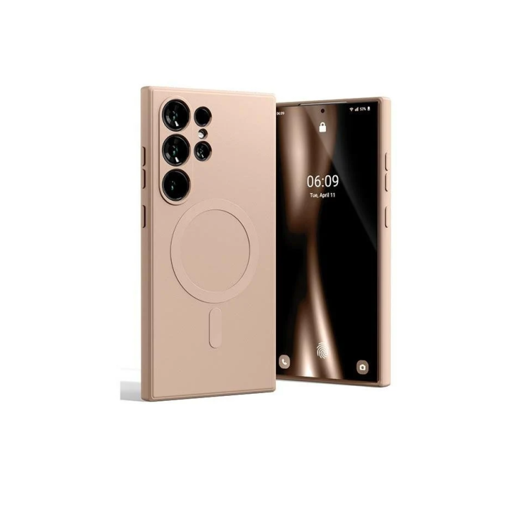 MERCURY SEMI-SILICON MAGSAFE SAM S24 ULTRA PINK