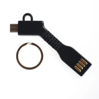 KABEL BRELOK MICRO USB BLACK