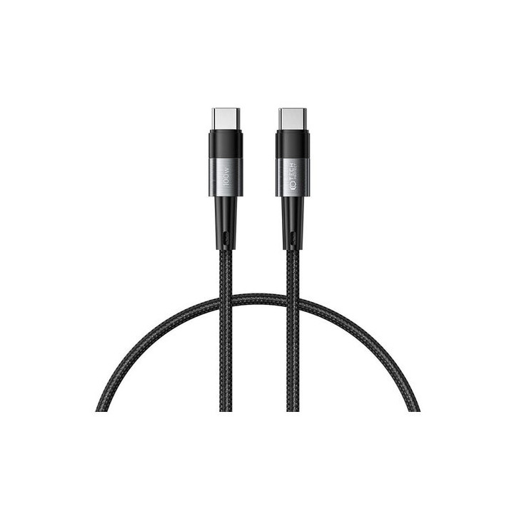KABEL TECH TYP-C 50CM 5A 100W BLACK