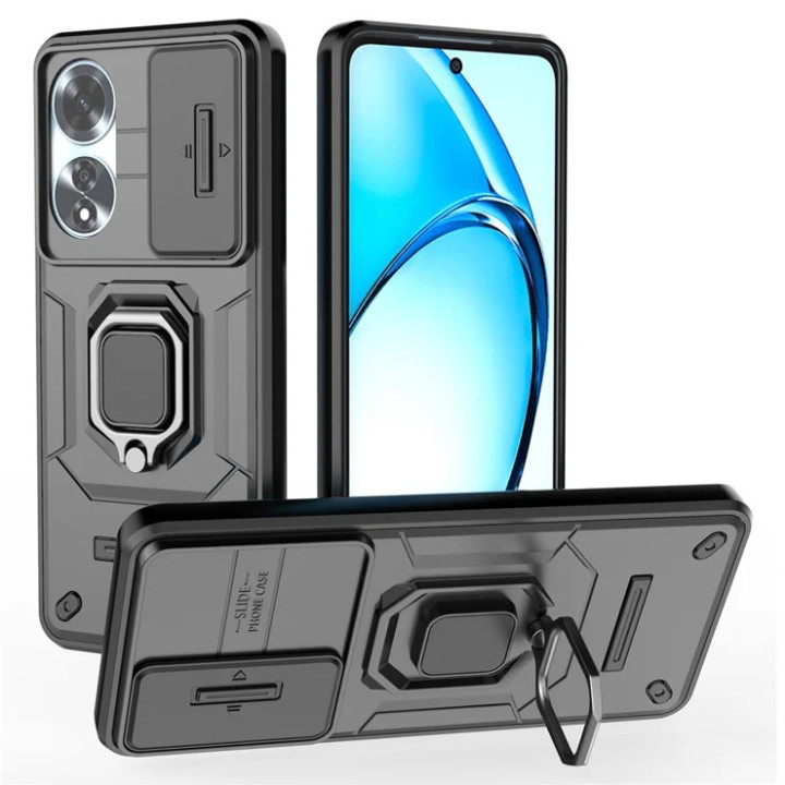 CASE CAMSHIELD OPPO A60 4G BLACK