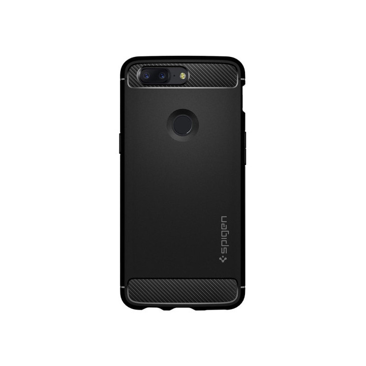 ETUI SPIGEN RUGGED ARMOR ONEPLUS 5T BLACK