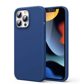 CASE SILICON IPHONE 13 PRO BLUE