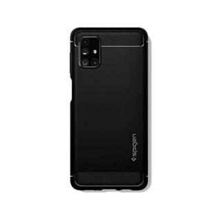 ETUI SPIGEN RUGGED ARMOR SAM GALAXY M51 BLACK