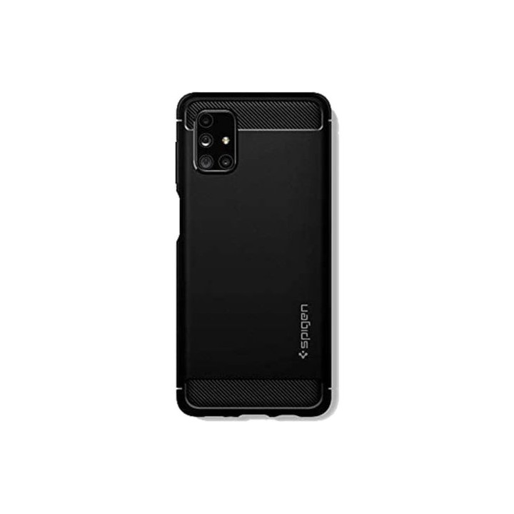 ETUI SPIGEN RUGGED ARMOR SAM GALAXY M51 BLACK