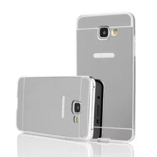 BACK CASE MIRROR SAM GALAXY A3 2016 SZARY