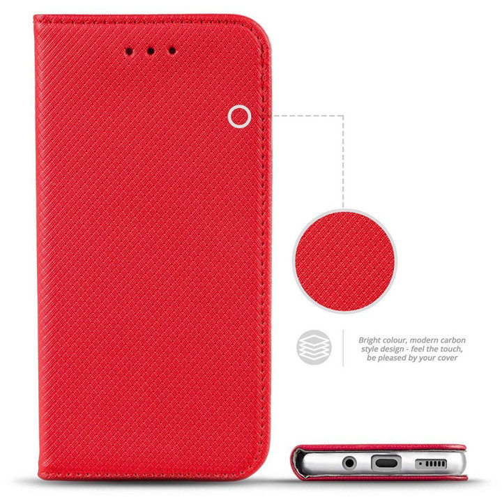 FLIP MAGNET HUAWEI HONOR 10 RED
