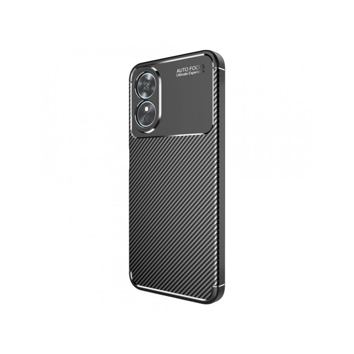 CASE FIBER CARBON OPPO A17 BLACK