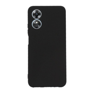 CASE SILICON OPPO A17 BLACK