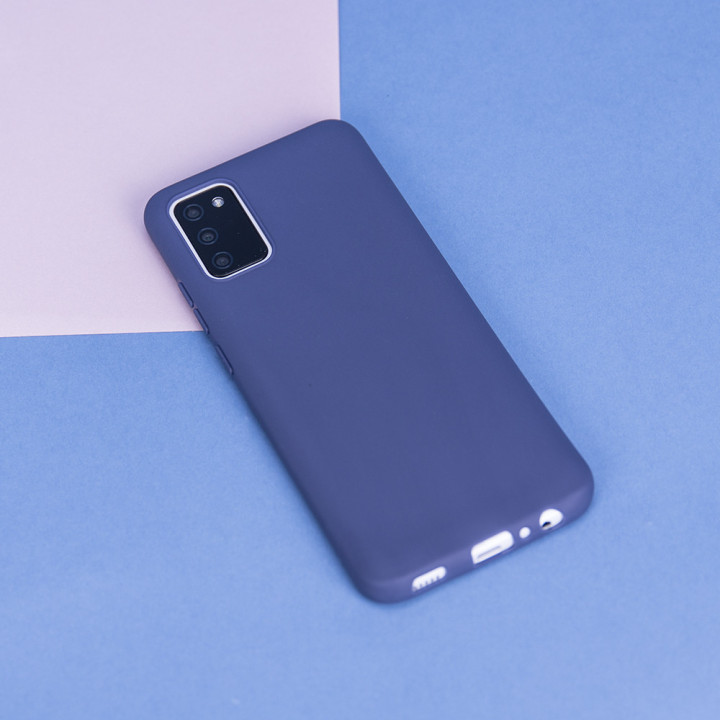 CASE MATT SAM GALAXY A52 BLUE