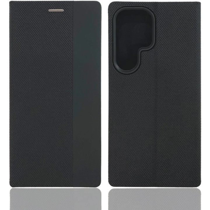 FLIP BOOK SAM GALAXY S25 ULTRA BLACK
