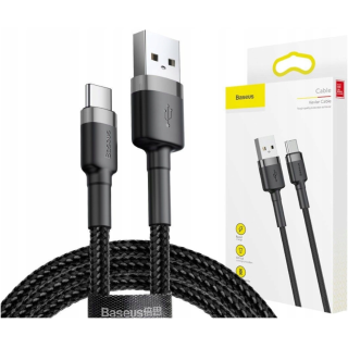 KABEL BASEUS KEVLAR LIGHTNING 1,5A 2M BLACK