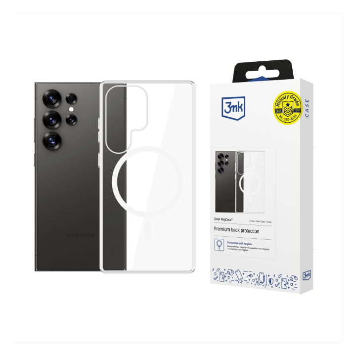 3MK MAGCASE SAM GALAXY S25 ULTRA CLEAR