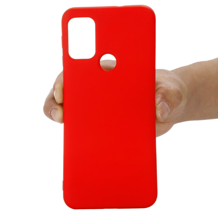 CASE SILICON MOTO G10/G30 RED