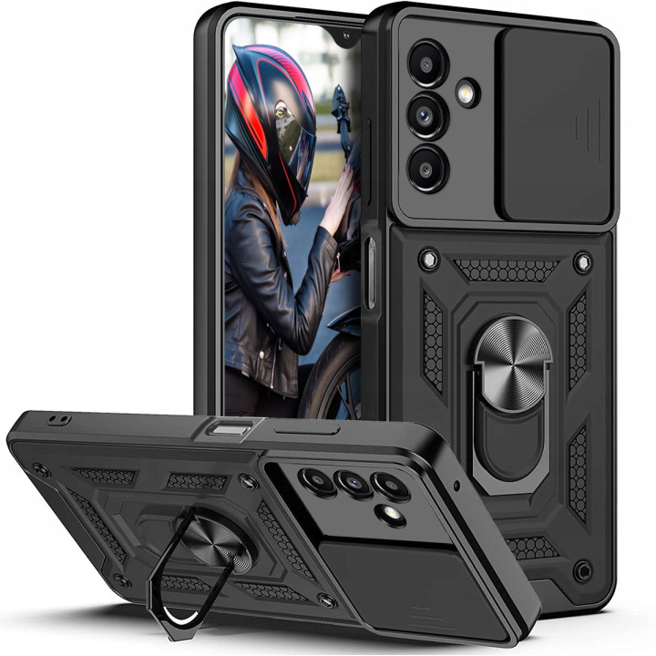 CASE SLIDER SAM GALAXY A25 A24 M34 BLACK