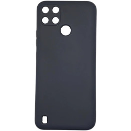 CASE MATT REALME C21Y C25Y BLACK