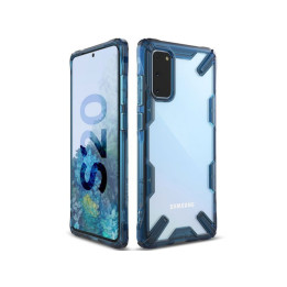 ETUI RINGKE FUSION X SAM GALAXY S20 BLUE