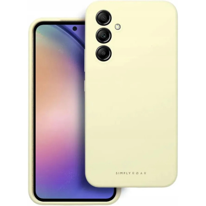 CASE ROAR CLOUD-SKIN SAM GALAXY A54 YELLOW