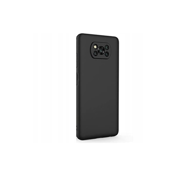 CASE SILICON XIAOMI POCO X3 X3 PRO BLACK