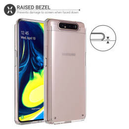 CASE PURO NUDE SAM GALAXY A80 CLEAR