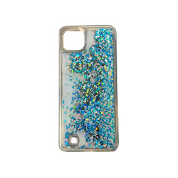 CASE LIQUID REALME C11 C20 BLUE