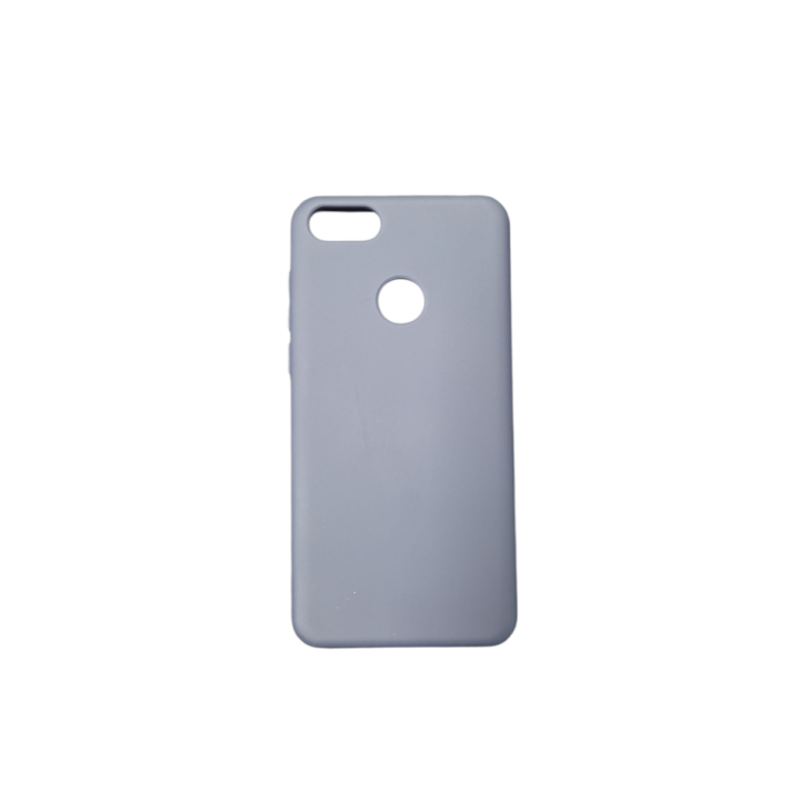 CASE SILICON MOTO E6 PLAY GRAY-BLUE