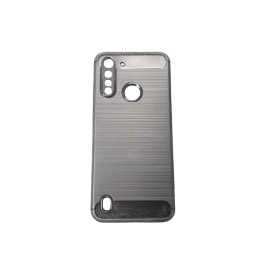 CASE SILICON SOLID MOTO G8 POWER LITE BLACK