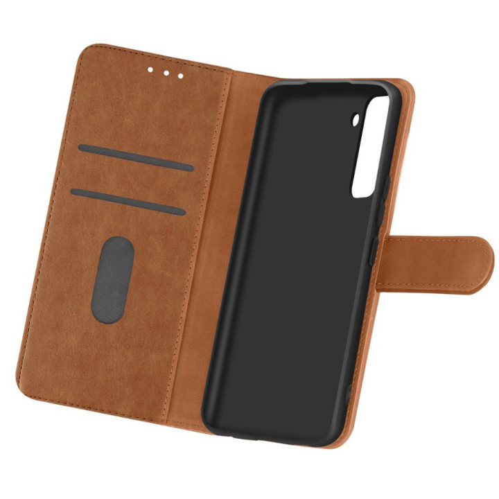 FLIP BOOK NEXERI SAM GALAXY S10 PLUS BROWN