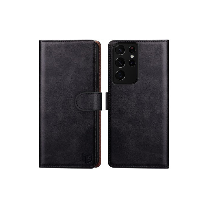 FLIP BOOK NEXERI SAM GALAXY S21 BLACK