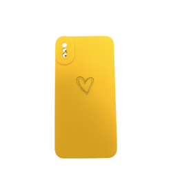 CASE SILICON SERCE IPHONE XS MAX YELLOW