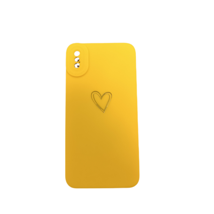 CASE SILICON SERCE IPHONE XS MAX YELLOW
