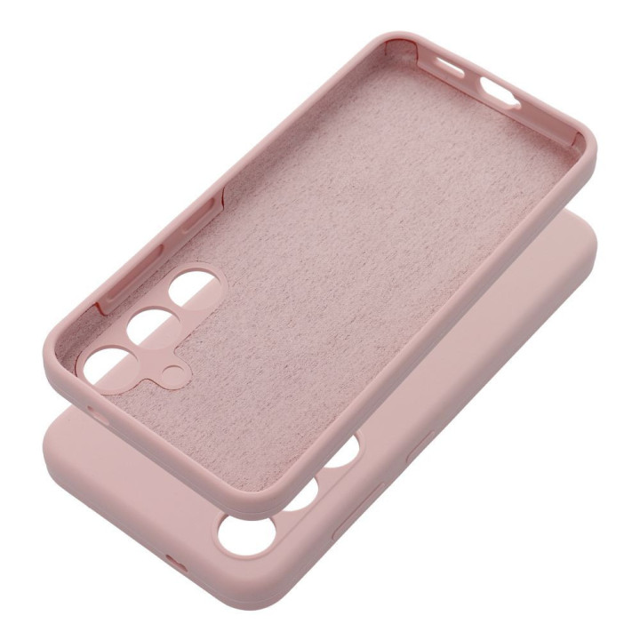 CASE SILICON SAM GALAXY S25 JASNY PINK