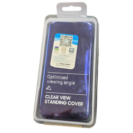 FLIP CLEAR VIEW POCO M4 PRO BLUE