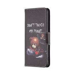 FANCY DIARY BEAR XIAOMI REDMI 9A BLACK