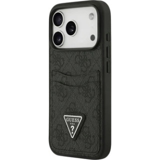 GUESS CARD TRIANGLE IPHONE 17 PRO BLACK