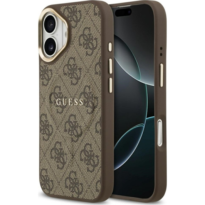 CASE GUESS 4G CLASSIC IPHONE 17 BRWON