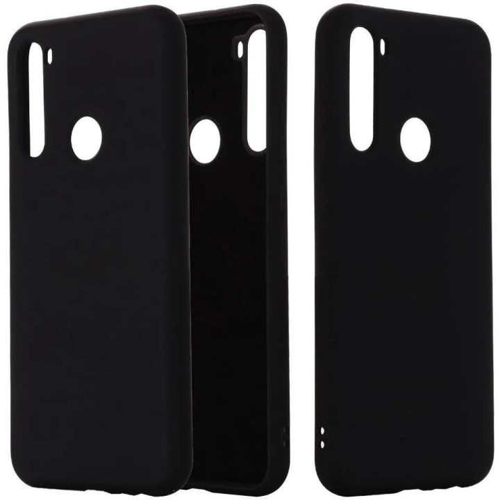 CASE SILICON XIAOMI NOTE 8T BLACK