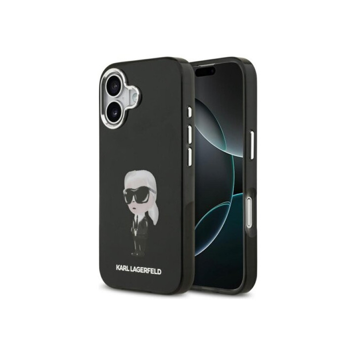 ETUI KARL AQUARELLE IPHONE 17 BLACK