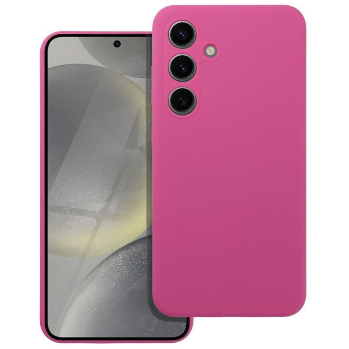 CASE SILICON SAM GALAXY S25 PINK